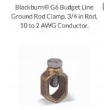 150 pcs Blackburnï¿½ G6 Budget Line Ground Rod