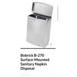 22 pcs Bobrick B-270 Surface-Mounted Sanitary