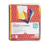 120 packs NEW Pen +Gear Vibrant Color 8-Tab