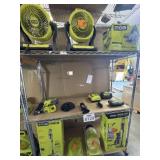 Assorted Ryobi Tools and Accessories