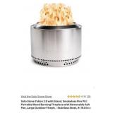 (1) Solo Stove Yukon 2.0 with Stand, Smokeless