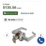 36 pcs Assorted Locksets and Knobs