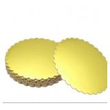1,200 pcs 9 in. Gold Disposable Greaseproof C