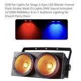 3 pcs COB Par Lights for Stage 2-Eyes LED B