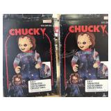 (2) 3.5FT Universal Animated LED Scarred Chucky