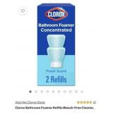 46 packs Clorox Bathroom Foamer Refills