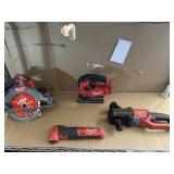 4 pcs Assorted Milwaukee Tools