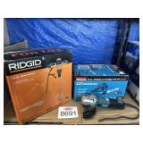 (3) Assorted Tools: Makita and Ridgid- Visible