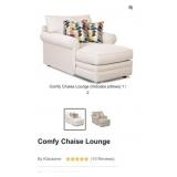 (1) NEW Klaussner Newton Chaise Lounge-