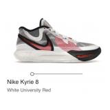 10 pairs New Nike Kyrie 8 White University Red