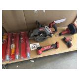 7 pcs Assorted Milwaukee Items Pictured