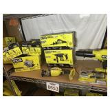 8 pcs Assorted Ryobi Tools and More