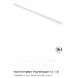 8 packs Maintenance Warehouse 48" T8 3500k Type B