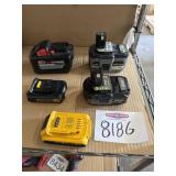 5 batteries working condition