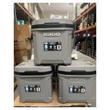 (3) Igloo 62-quart Maxcold Wheeled Cooler