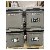 (4) Igloo 62 QT Ice Chests