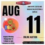 Next auction Aug 11 at 10AM