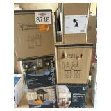 6 pcs Assorted Indoor and Outdoor Lighting