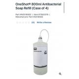 12 cases of 4 pcs OneShotï¿½ 800ml Antibacterial
