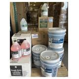 54 pcs Assorted Cleaning Solutions