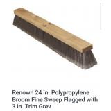60 pcs Renown 24 in. Polypropylene Broom Fine