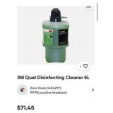 18 pcs 3M Quat Disinfecting Cleaner 5L