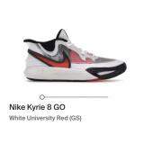 10 pairs New Nike Kyrie 8 GO White University Red