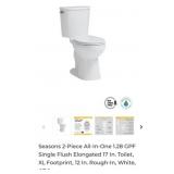 2 pcs Seasons 2-Piece All-In-One 1.28 GPF Single