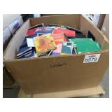 (1) Assorted Notebooks and Folders