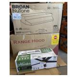 (3) Home Items (2) Range Hoods (1) Ceiling Fan