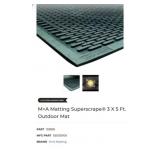 5 pcs SuperScrape Mat, 3x5, Black