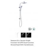 12 pcs Seasons 8 In. Square Single Function 1.8