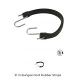20 packs-  21 In Bungee Cord Rubber Straps Package