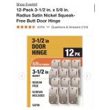 18 packs Everbilt 12-Pack 3-1/2 in. x 5/8 in.