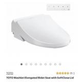 (1) TOTO Washlet Elongated Bidet Seat with
