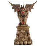 (2) 5.5 ft. LED Gargoyle Animatronic Halloween