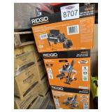 (3) RIDGID Wet/Dry Vacs