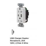 40 pcs NEW USB Charger Duplex Receptacle, 20A