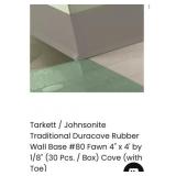 55 boxes Tarkett / Johnsonite Traditional