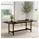 2 pcs new ComfIQ 84" Japandi-Style Solid Wood