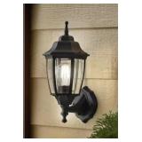 8 pcs outdoor wall lantern color black