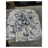 Mix assorted plumbing and electrical accessories