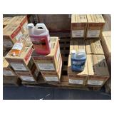 18 boxes mix cleaning supplies glasss cleaner ,