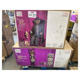 2 pcs Halloween decorations zombie stack trio+