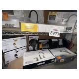 9 pcs mix faucets bath and shower