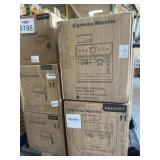 5 pcs (2) espresso machine + (3) ice makers