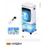 3 pcs 1766 CFM 3-Speed Portable Evaporative