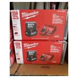 2 pcs M18 18-Volt Lithium-lon High Output S