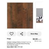 1350 sq ft Outlast+ Antique Cherry 12 mm T x 6.1