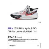 New 10 pairs youth Nike Kyrie 8 model # dq8076100